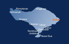 Location Amed - Blue Moon Villas Bali